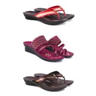 Combo of Slippers & Heels for Women 