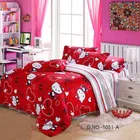 Polycotton Double Bedsheet with 2 Pillow Cover (Multicolor, 90x90 inches)