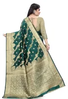 Organza Zari Woven Saree for Women 
