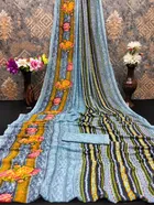 Georgette Printed Saree for Women 