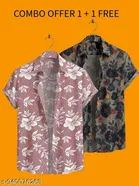 Casual Shirts for Men, Pack of 2 
