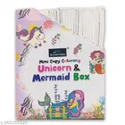 Mini Copy Coloring Book Collection – 40 Magical Unicorn & Mermaid-Themed Books for Fun & Creative Playtime