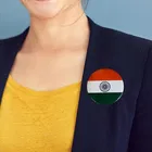 Tricolour Indian Flag Bagdes 