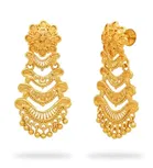 Gold Plated Drop Earrings for Women 