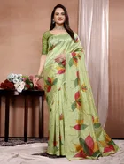 Mysore Silk Printed Saree for Women 