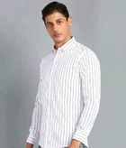 Casual Men's Striped Shirt 