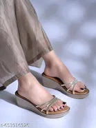 Shoetopia Heel Sandals Brown IND-7