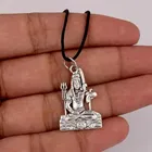 Silver Covered Alloy Lord God Mahadeva Shiv Shankar Bholenath, Fashion Necklace Pendant /chain not inclued 