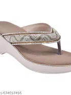 Embellished Heel Sandals for Women 