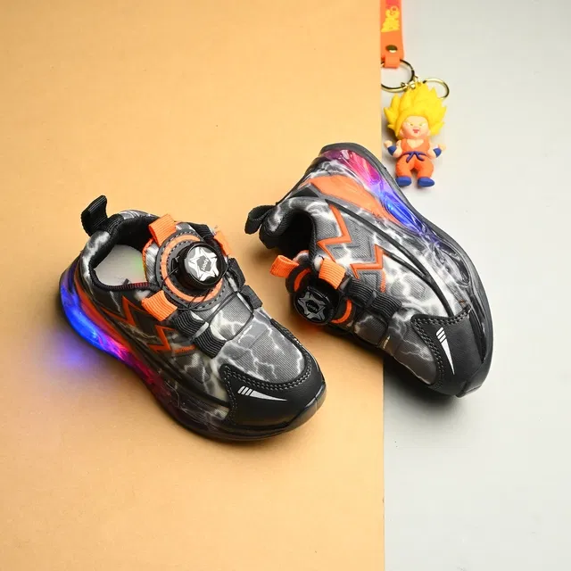 Casual Shoes for Kids (Orange, 9 C)