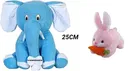 Stuffed Toys for Kids (Multicolor, Set of 2)