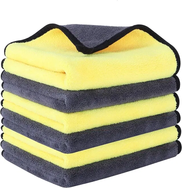 Microfiber Cleaning Cloth for Car (Multicolor, 30x40 cm) (Pack of 6)