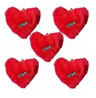 Heart Shaped Pillows (Pack of 5, 30 cm)