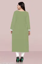 Georgette Embroidered Kurti for Women 