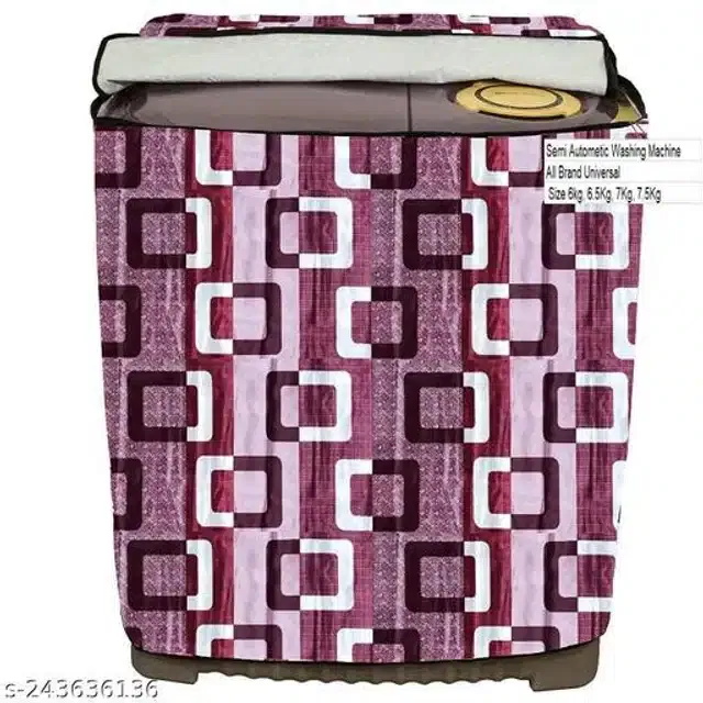 Top Load Washing Machine Cover (Multicolor)