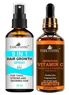 Park Daniel 9 in 1 Hair Growth Spray with Improved Vitamin-C Face Serum 