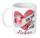 Best Printed White Text Quote Microwave Safe Ceramic Tea Coffee Mug 