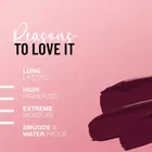 Seven Seas Liquid Lipstick for Women, Maroon Shade 
