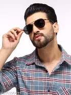 Aviator UV Protected Sunglasses for Mens ,Black