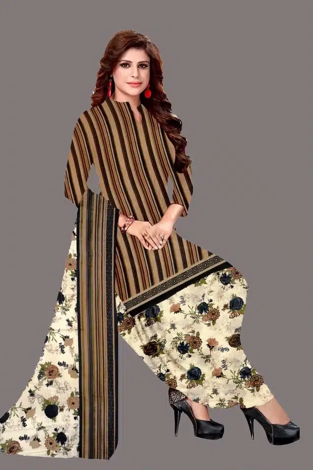 Unstitched Dress Material for Women & Girls (Multicolor)