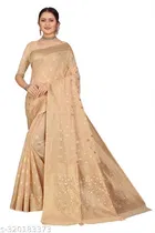 Cotton Zari Woven Saree for Women 