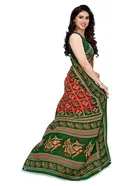 SVB भेज प्रिंट साड़ी फॉर वीमेन 