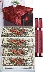 Knit 7 Pcs Fridge Cover Set 