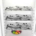 6 Pcs Fridge Cover, Top Mat with Side Pockets, 3 Pcs Shelves Mat & 2 Handle Cover 