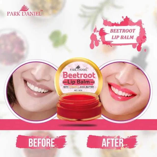 Park Daniel Beetroot Lip Balm (8 G) (Se-118)