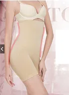 विमेंस कॉटन लाइक्रा टम्मी कण्ट्रोल 4-इन-1 ब्लेंडेड हाई वैस्ट टम्मी & थाई शेपवियर 