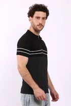 Striped Polo T-Shirt for Men 