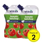 Veeba Tomato Ketchup Chef's Special 2X90 g (Pack of 2)