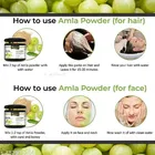Kayaboost 100% Pure and Natural Amla Powder for Hair Mask and Face/Amalaki Powder/Indian gooseberry 