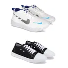 Sports Shoes for Men, Multicolor, Pack of 2 