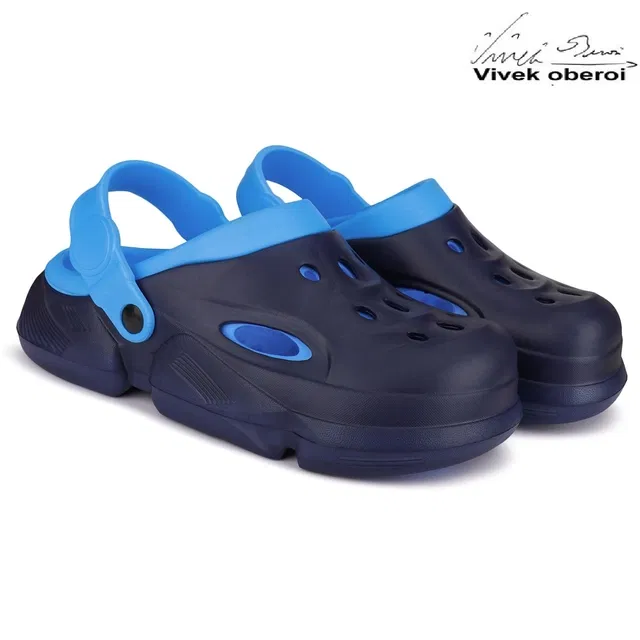 Bersache Clogs for Men (Orange, 8)