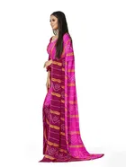 Georgette Printed Saree for Women 
