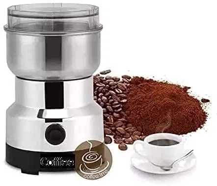KS Nima Stainless Steel Electric Grinder (Silver)