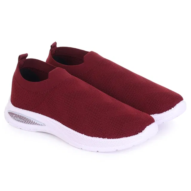Casual Shoes for Women, Maroon (6)