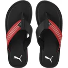 Flipflops for Men (Black & Red, 6)