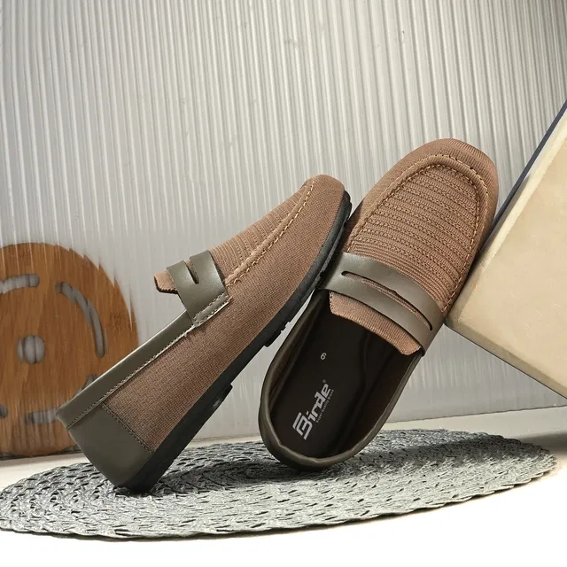 Loafers for Men (Brown, 9)