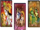 MDF 3 Pcs Designer Wall Painting for Home & Office 