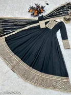 Elegant Georgette Gown for Women 