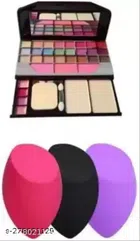 Makeup Kit with (3 Pcs) Makeup Blender Puffs (Set of 2)