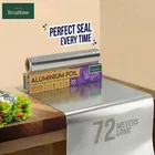 TerraHome एल्युमिनियम फॉयल 72 मीटर [इन-बिल्ट कटर के साथ]