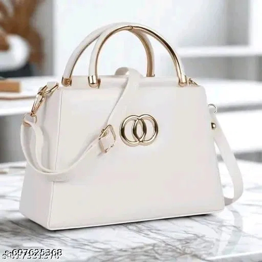White Crossbody Bags & Sling Bags for Women (White, 1 Pc)