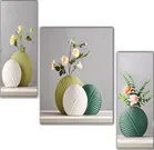 MDF 3 Pcs Designer Wall Painting for Home & Office 