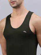 Lux Parker Cotton Solid Vest for Men, Pack of 3 