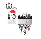 AVV Pooh & City Switch Board Sticker 8x13cm