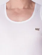 Lux Venus Cotton Solid Vest for Men, Pack of 2 