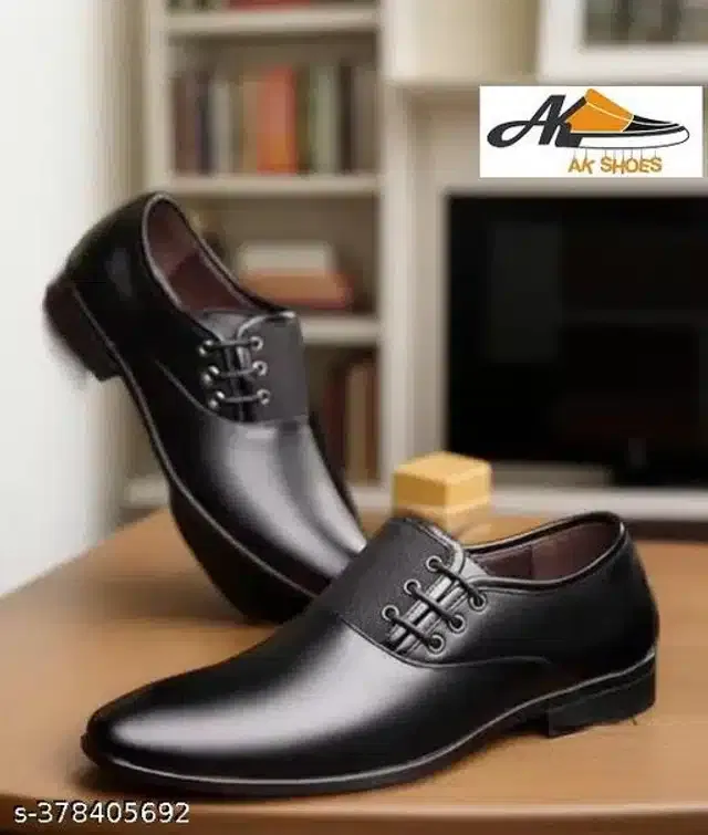 Formal Shoes for Men (Black, 9)